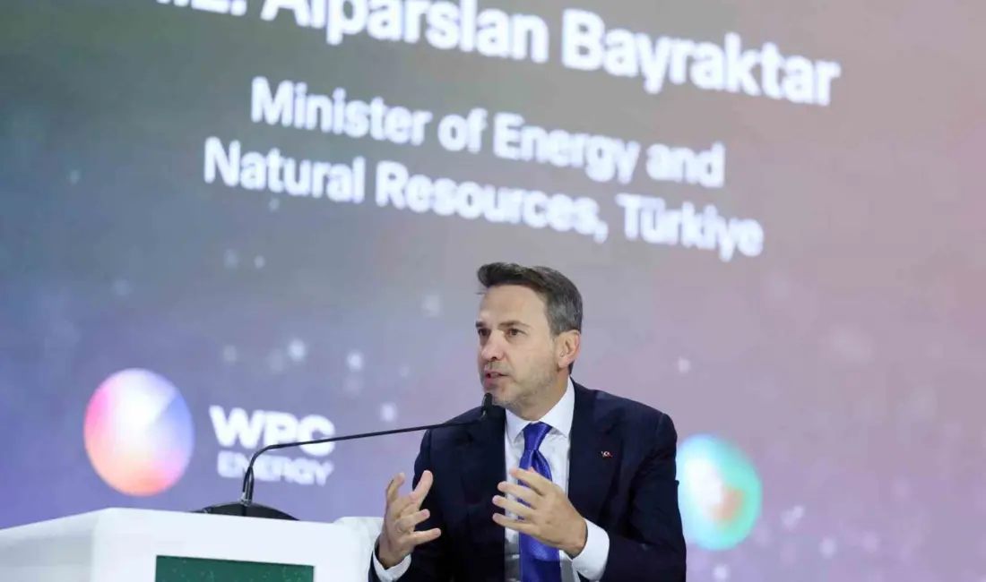 Enerji ve Tabii Kaynaklar Bakanı Alparslan Bayraktar, Suudi Arabistan’da gerçekleştirilen