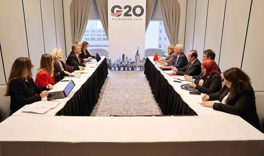 Ticaret Bakanı Ömer Bolat, ABD’de gerçekleştirilen G20 Ticaret Bakanları Toplantısı