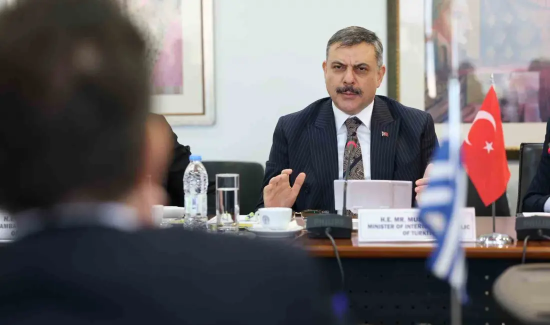 İçişleri Bakanı Mustafa Çiftçi, Yunanistan’da yakalanan bazı suç örgütü liderlerinin