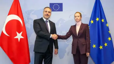 Dışişleri Bakanı Hakan Fidan, Belçika temasları kapsamında Avrupa Birliği (AB)