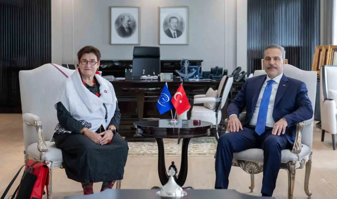 Dışişleri Bakanı Hakan Fidan, Avrupa Konseyi Parlamenter Meclisi Başkanı Petra