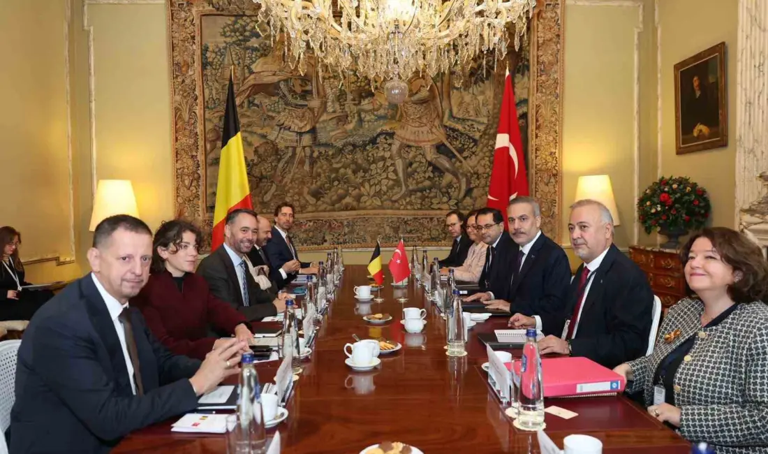 Dışişleri Bakanı Hakan Fidan, Türkiye-Belçika Dışişleri, Adalet ve İçişleri Bakanları