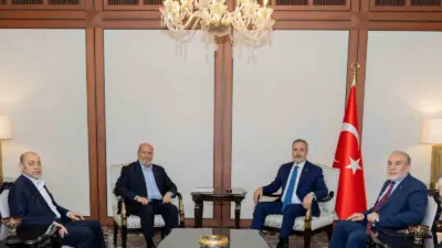 Dışişleri Bakanı Hakan Fidan, Hamas Siyasi Büro Şefi Halil el-Hayye