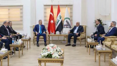 Dışişleri Bakanı Hakan Fidan, Bağdat’ta Haşdi Şabi Komisyonu Başkanı Falih