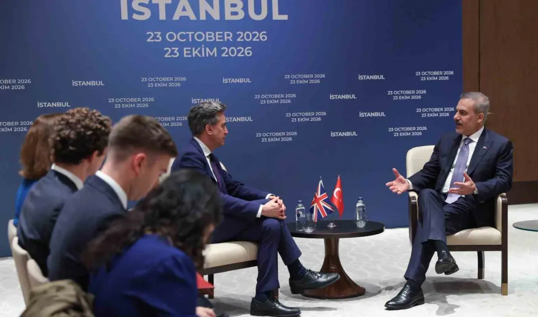 Dışişleri Bakanı Hakan Fidan, Birleşik Krallık Dışişleri Bakanı Ed Miliband
