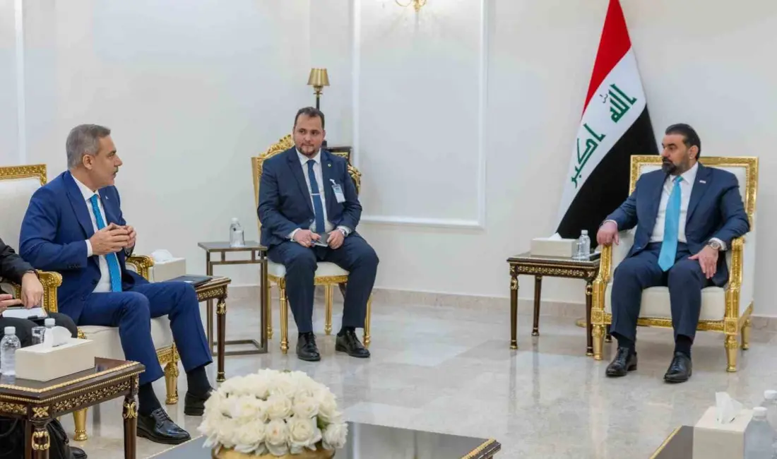 Dışişleri Bakanı Hakan Fidan, Bağdat’ta Irak Temsilciler Meclisi Başkanı Heybet