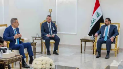Dışişleri Bakanı Hakan Fidan, Bağdat’ta Irak Temsilciler Meclisi Başkanı Heybet