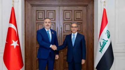 Dışişleri Bakanı Hakan Fidan, Bağdat’ta Irak Yüksek Yargı Konseyi Başkanı
