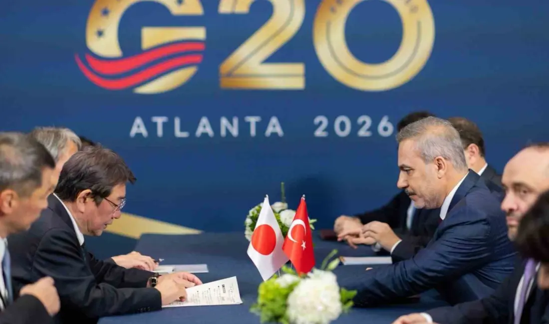 Dışişleri Bakanı Hakan Fidan, ABD’de Japonya Dışişleri Bakanı Toshimitsu Motegi