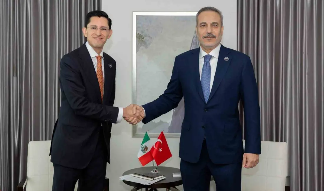 Dışişleri Bakanı Hakan Fidan, ABD’de Meksika Dışişleri Bakanı Roberto Velasco