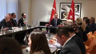 Dışişleri Bakanı Hakan Fidan, Belçika temasları kapsamında sivil toplum kuruluşu