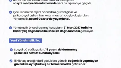 Aile ve Sosyal Hizmetler Bakanı Mahinur Özdemir Göktaş, “Resmi Gazete’de