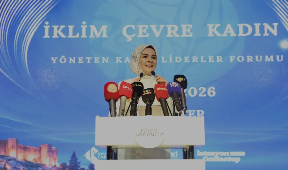 Bakan Mahinur Özdemir Göktaş, Gaziantep'te kadınların iklim mücadelesindeki rolünü, engelli