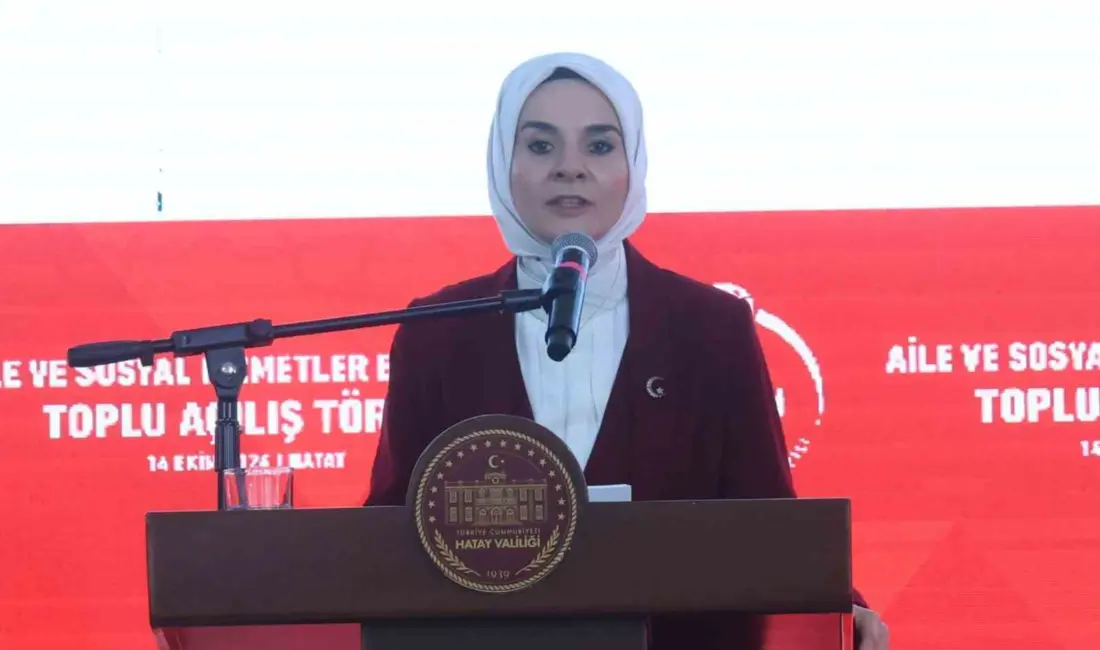 Aile ve Sosyal Hizmetler Bakanı Mahinur Özdemir Göktaş, Hatay’da deprem