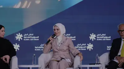 Bakan Mahinur Özdemir Göktaş, Riyad'da düzenlenen forumda Türkiye'nin sosyal sorumluluk