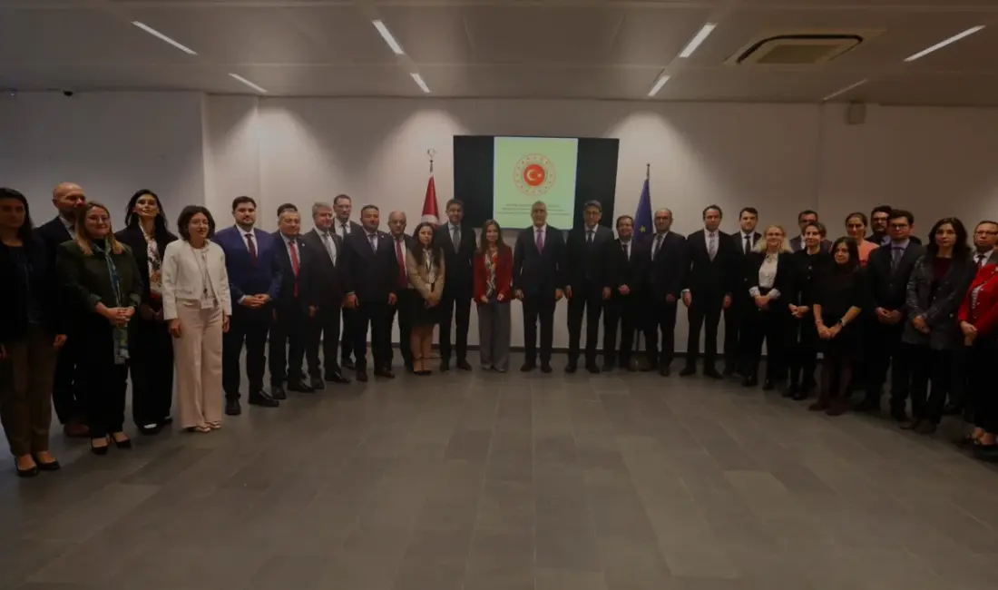Çalışma ve Sosyal Güvenlik Bakanı Vedat Işıkhan, Belçika temasları kapsamında