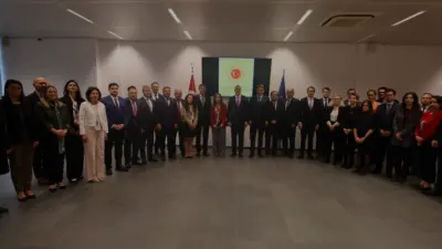 Çalışma ve Sosyal Güvenlik Bakanı Vedat Işıkhan, Belçika temasları kapsamında