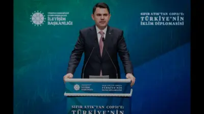 COP31 Başkanı Murat Kurum, geri kazanım oranının %37'ye ulaştığını belirterek,