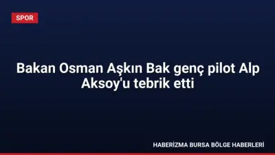 Gençlik ve Spor Bakanı Osman Aşkın Bak, Ferrari'nin sürücü gelişim