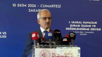 1. Ulusal Havacılık Şurası İzleme ve Değerlendirme Zirvesi’nde konuşan Ulaştırma
