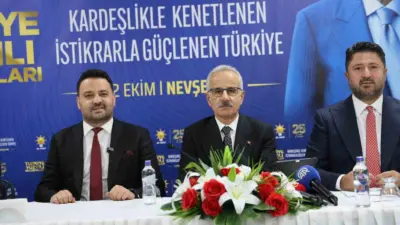 Ulaştırma ve Altyapı Bakanı Abdulkadir Uraloğlu, “Terörsüz Türkiye” sürecinin ülkenin
