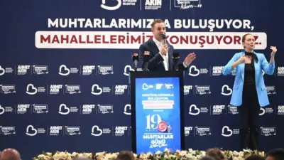 Balıkesir Büyükşehir Belediye Başkanı Ahmet Akın ve eşi Arbil Akın,