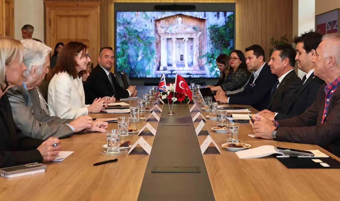 Muğla Büyükşehir Belediye Başkanı Ahmet Aras, Birleşik Krallık’ın Türkiye Büyükelçisi