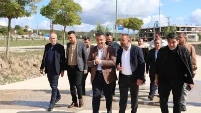 Samsun Büyükşehir Belediye Başkanı Halit Doğan, Kavak ilçesinde tamamlanan çalışmaları