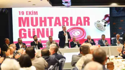 Manisa Büyükşehir Belediye Başkanı Besim Dutlulu, 19 Ekim Muhtarlar Günü