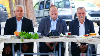 Manisa Büyükşehir Belediye Başkanı Besim Dutlulu, Yunusemre ilçesinin Yuntdağı bölgesindeki