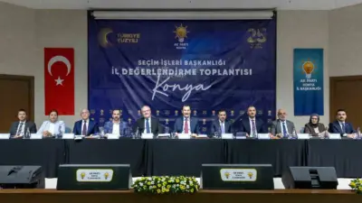 AK Parti Konya İl Başkanlığı tarafından Seçim İşleri Başkanlığı İstişare