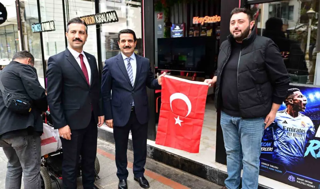 Battalgazi Belediye Başkanı Bayram Taşkın, 29 Ekim Cumhuriyet Bayramı dolayısıyla