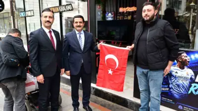 Battalgazi Belediye Başkanı Bayram Taşkın, 29 Ekim Cumhuriyet Bayramı dolayısıyla
