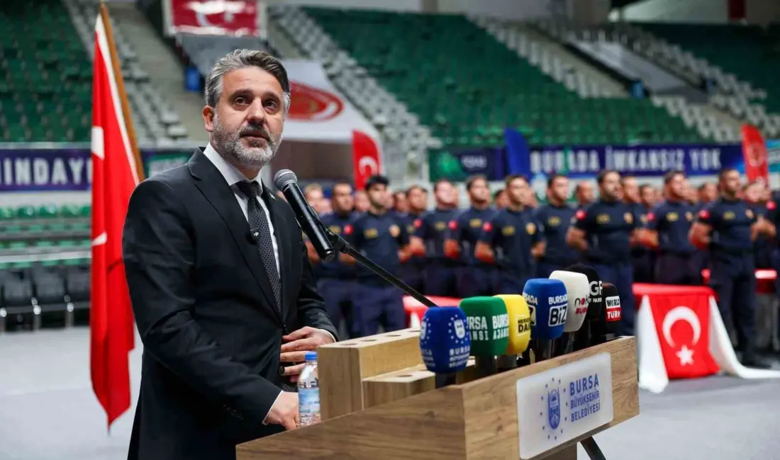 Bursa Büyükşehir Belediye Başkan Vekili Şahin Biba, ‘İtfaiye Mesleki Eğitim