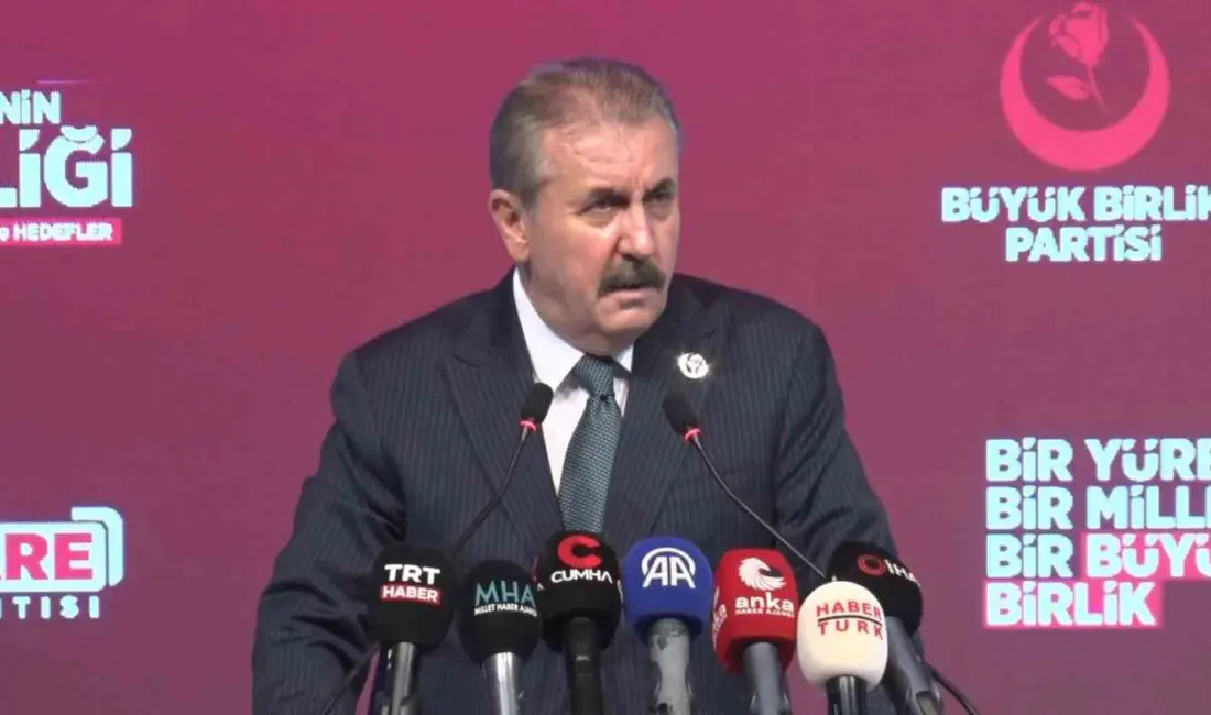 Büyük Birlik Partisi (BBP) Genel Başkanı Mustafa Destici, “Hayat pahalılığı