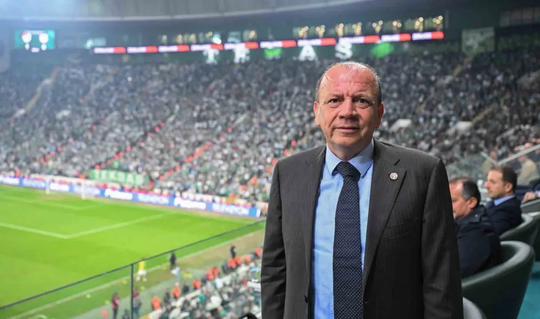Pendikspor’u 2-0 mağlup eden Bursaspor’u tebrik eden BTSO Başkanı Özer