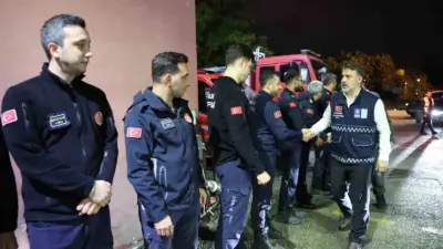 Bursa Büyükşehir Belediyesi, şehir genelinde beklenen kuvvetli yağış ve fırtınaya