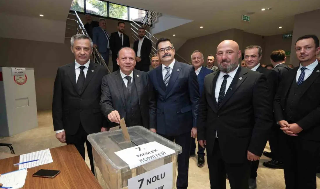 Bursa Ticaret Borsası’nda gerçekleştirilen seçimlerde 52 meslek komitesi üyesi ile