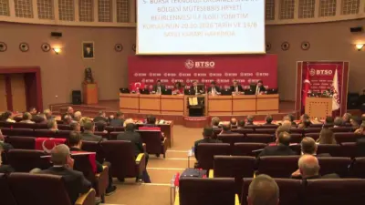 Bursa Ticaret ve Sanayi Odası (BTSO) meclis toplantısında TEKNOSAB Müteşebbis