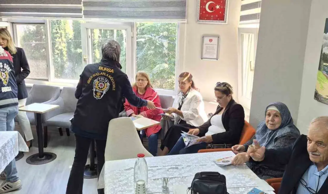 Bursa Emniyet Müdürlüğü Siber Suçlarla Mücadele Şube Müdürlüğü tarafından SİBERAY