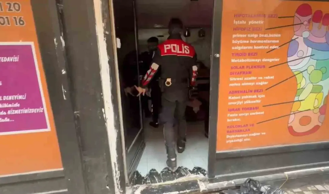 Bursa’da masaj salonları üzerinden kadınları fuhşa teşvik ederek haksız kazanç