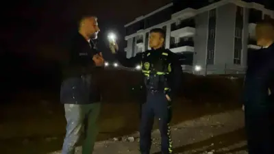 Bursa’nın İnegöl ilçesinde polisin “dur” ihtarına uymayarak kaçan alkollü sürücü,