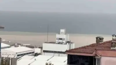 Bursa genelinde gece saatlerinden itibaren etkili olan sağanak yağış ve