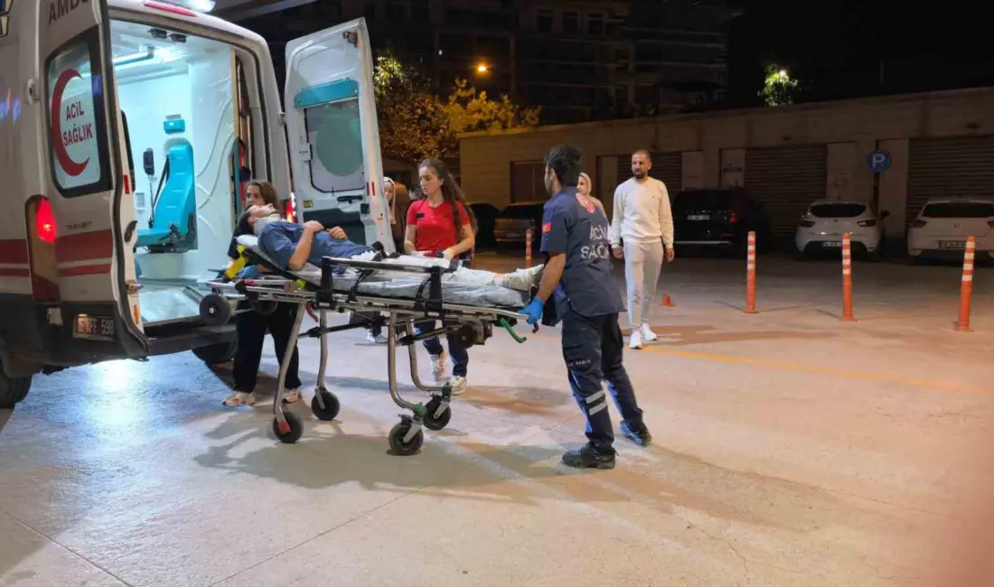 Bursa’nın İnegöl ilçesinde üç aracın karıştığı zincirleme trafik kazasında 1’i