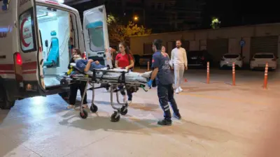 Bursa’nın İnegöl ilçesinde üç aracın karıştığı zincirleme trafik kazasında 1’i