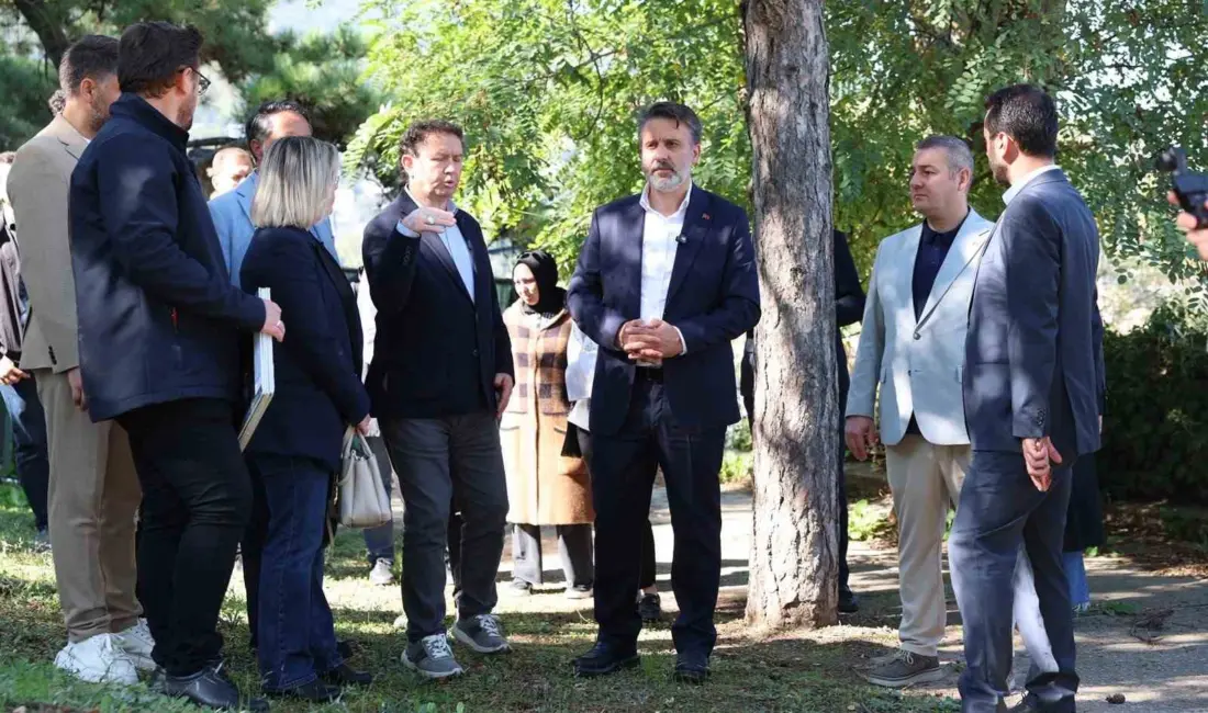 Bursa Büyükşehir Belediyesi Başkan Vekili Şahin Biba, Tophane’deki Bizans galerilerinde