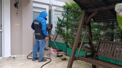 Bursa Büyükşehir Belediyesi, şehir genelinde etkili olan kuvvetli yağışın olumsuz