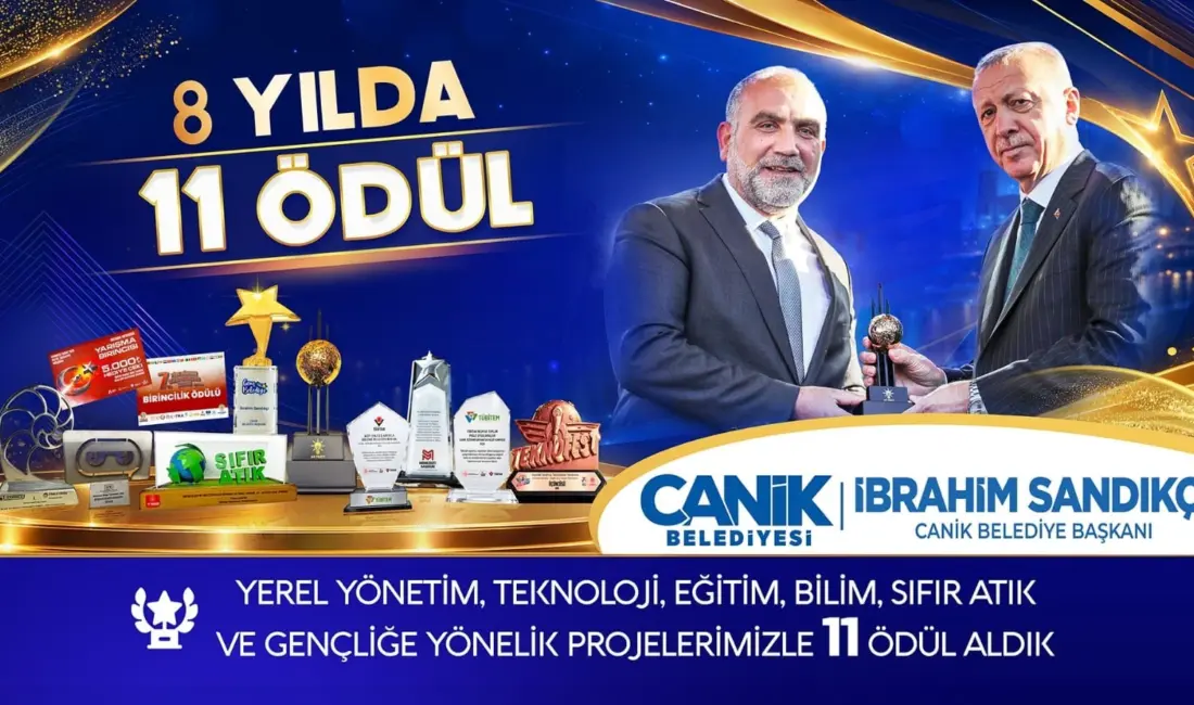 Samsun’un Canik Belediyesi, bilim, teknoloji, gençlik, sıfır atık ve belediyecilik