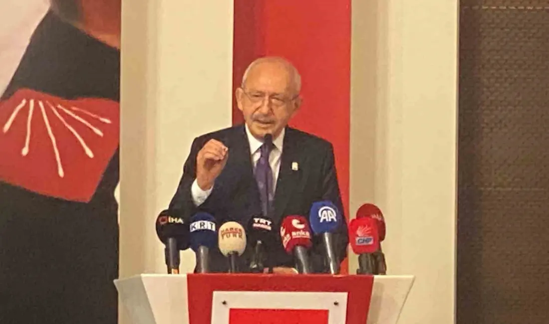Cumhuriyet Halk Partisi (CHP) Genel Başkanı Kemal Kılıçdaroğlu, staj ve