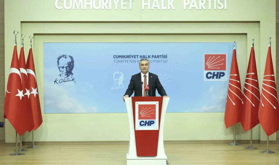 Cumhuriyet Halk Partisi (CHP) Parti Sözcüsü Müslim Sarı, “Türk Devletleri
